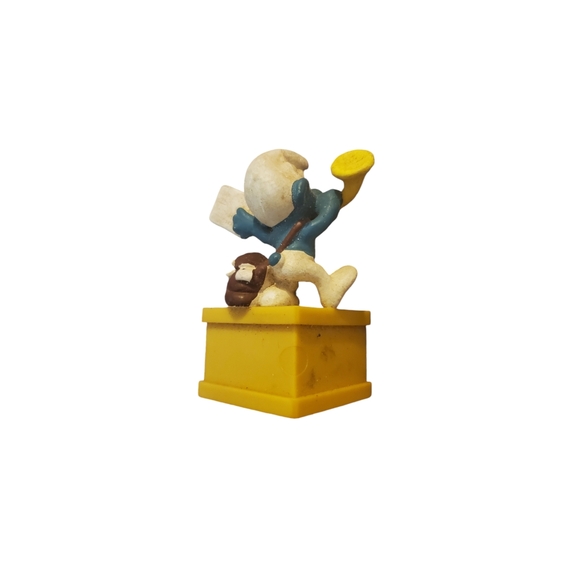 Vintage smurfagram figurine - Picture 2 of 2